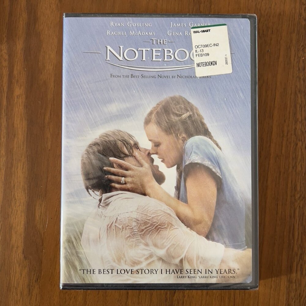 The Notebook (DVD, 2005, Widescreen) Drama Epic Romance - NEW/SEALED